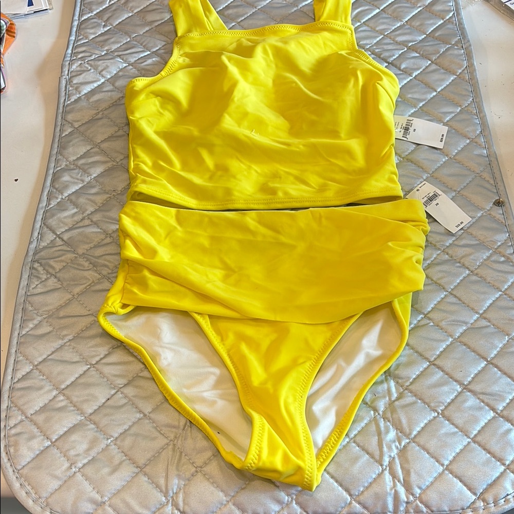Old Navy Yellow Bikini Set